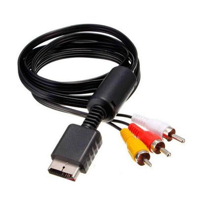 1.8M RCA AV Audio Video Cable for PS1 PS2 PS3 (1994–2013)