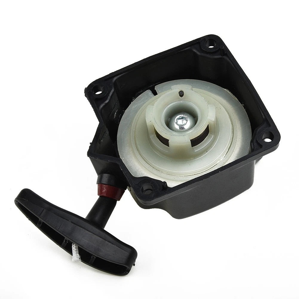 Recoil Pull Starter with Pawl Plate for 81mm Engines (Plastic, Black)