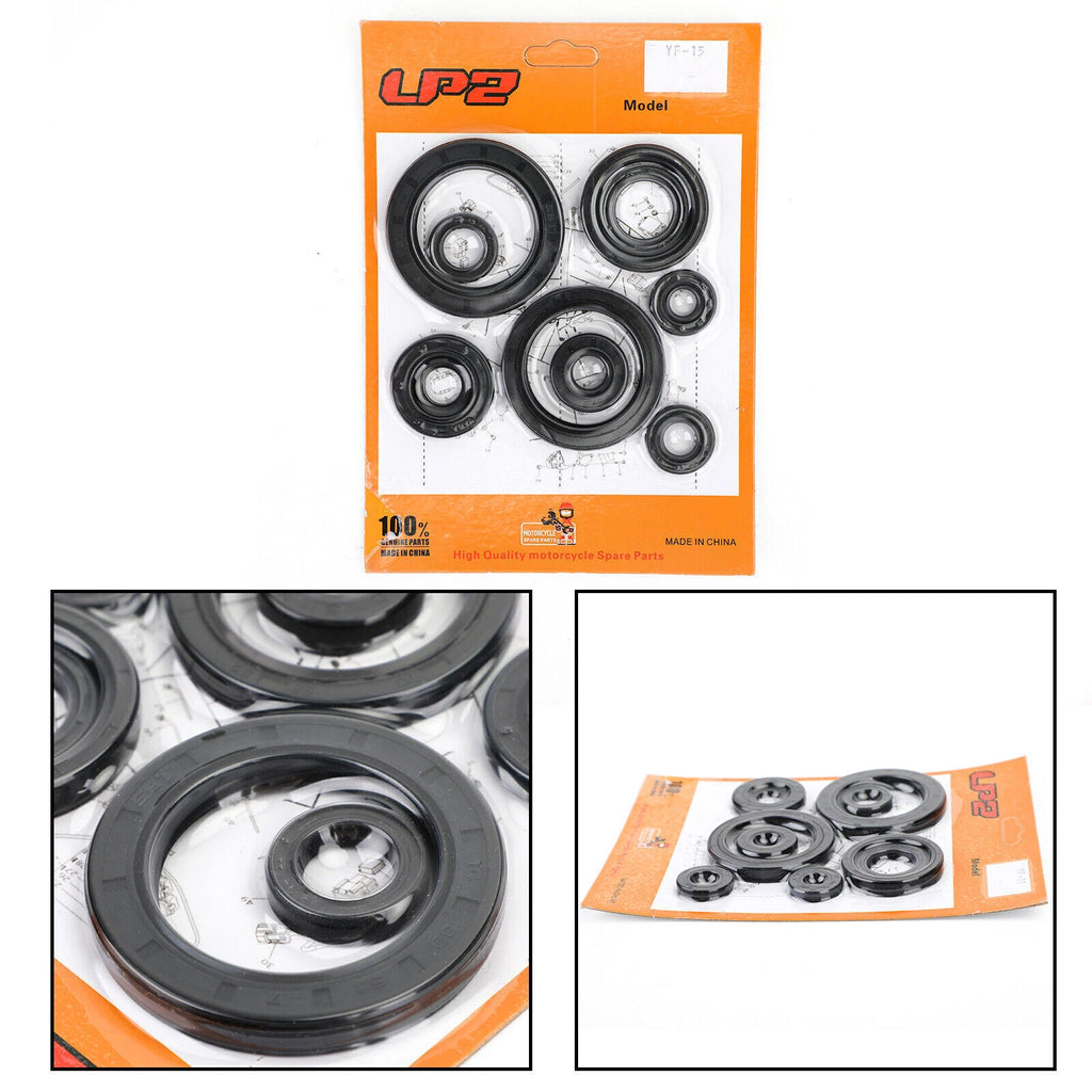 10pcs Engine Oil Seal Crankcase Kit for Honda CRF450R (2002–2006)