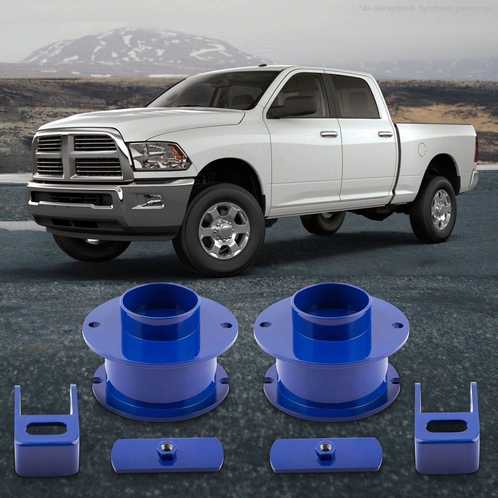 3" Front Leveling Lift Kit Brackets for Ram 2500 3500 4WD (2013–2022)