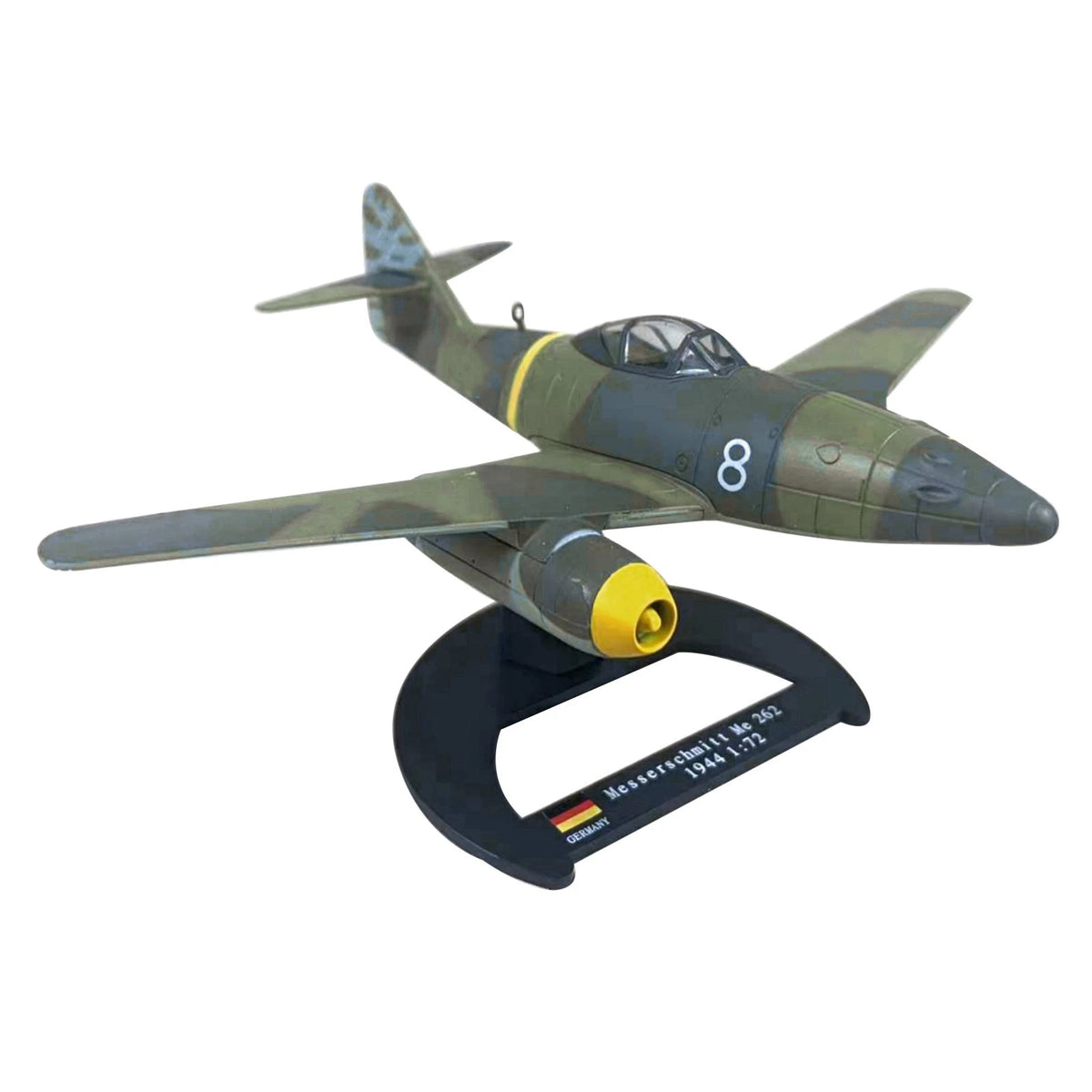 1/72 Diecast German Messerschmitt Me-262 Fighter Model Display