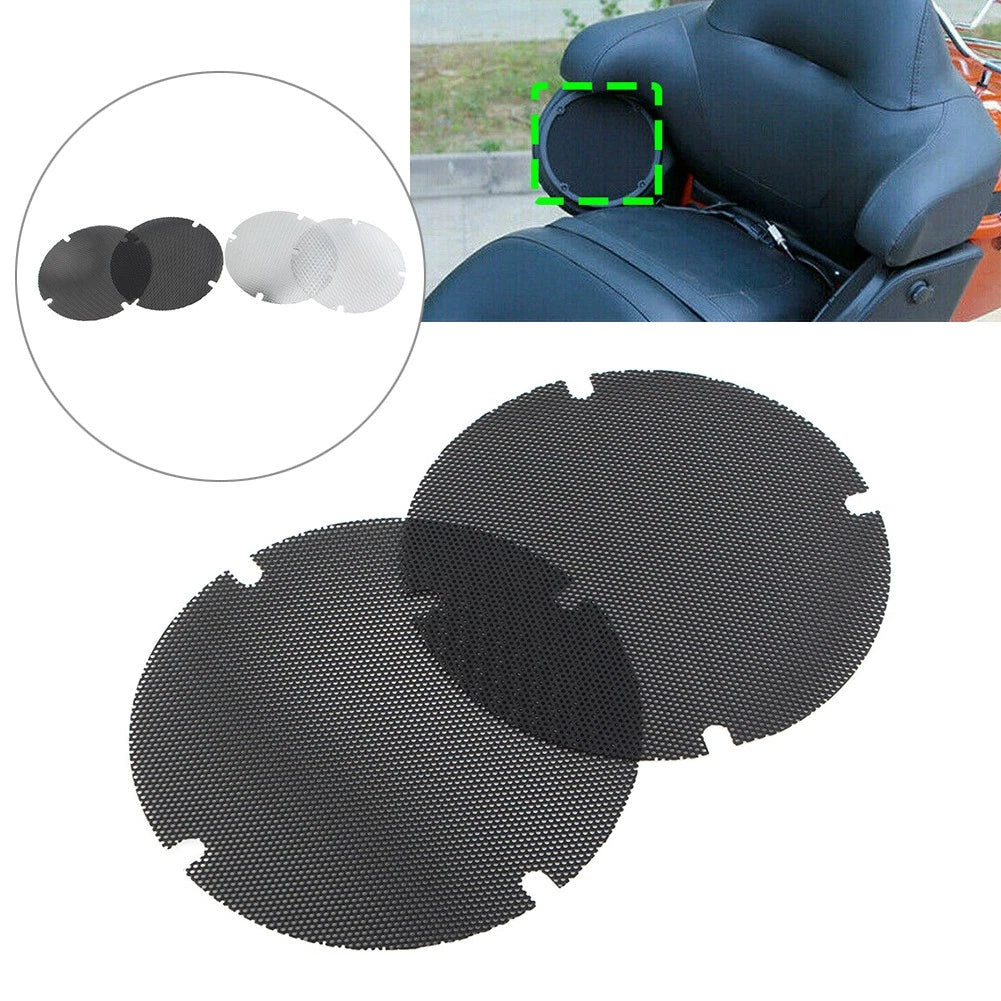 2 Pcs Mesh Rear Passenger Speaker Grill Covers for Harley Touring (2014–Up)