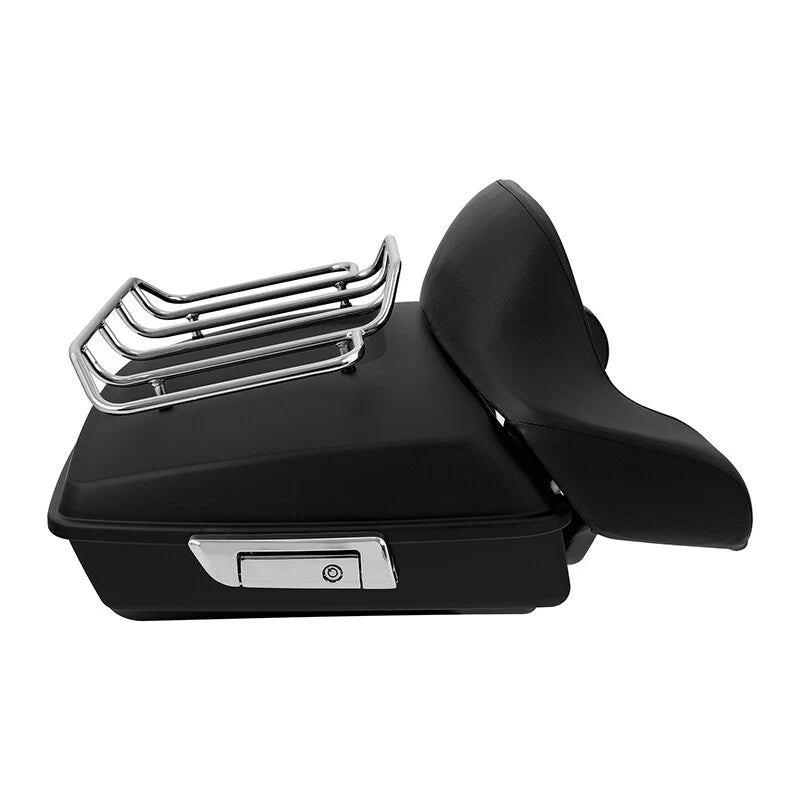 Chopped Trunk Backrest Pad for Harley Electra Glide (2014–2023)