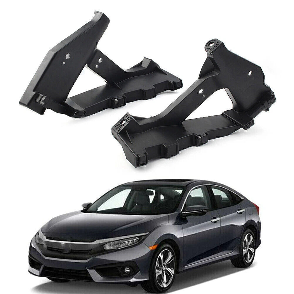 2X Headlight Retainer Bracket for Honda Civic Sedan (2016–2019)