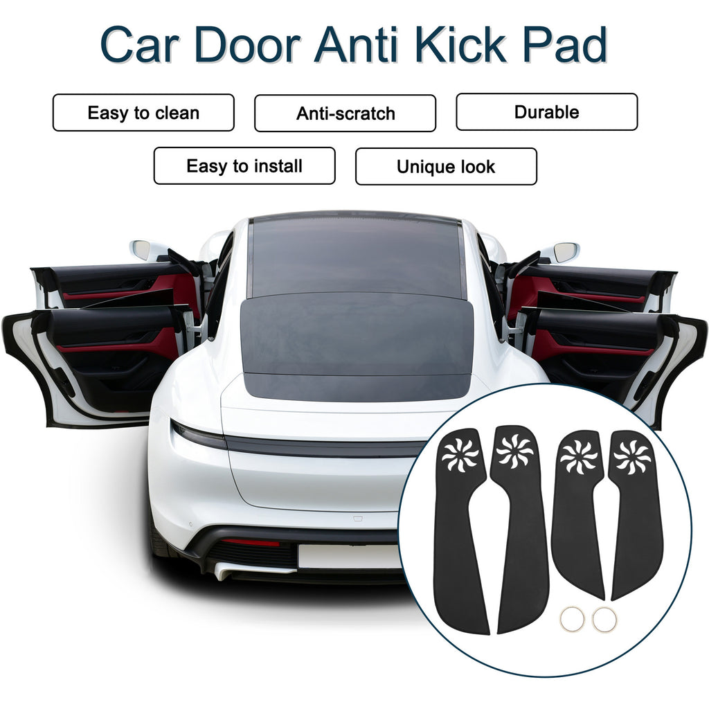 Car Door Anti Kick Pad Sticker Protector Set for Volkswagen Jetta (2013–2015)