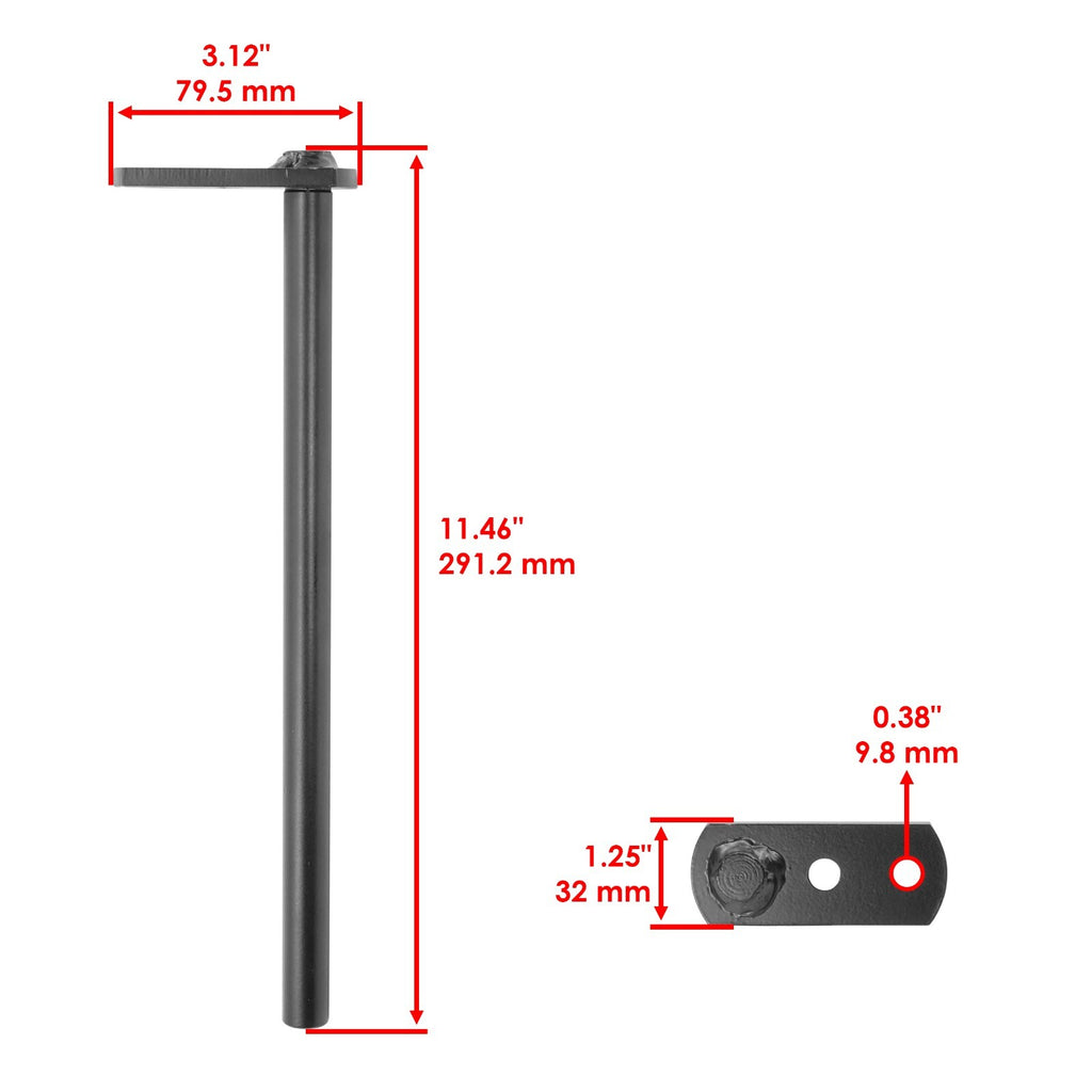 Deck Wheel Roller Shaft Replacement for Scag SCZ52V (2018–2022)