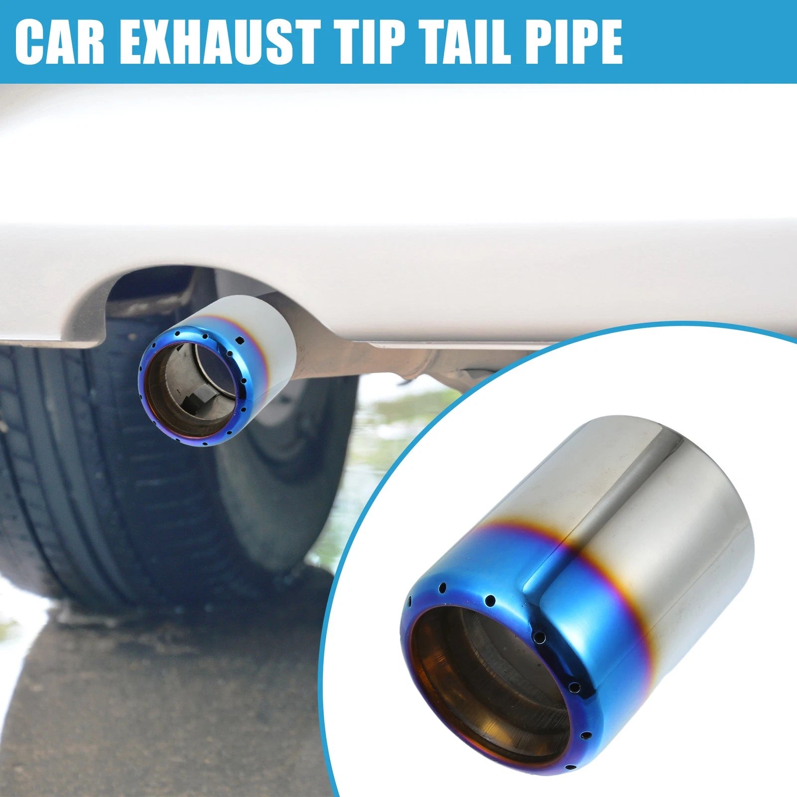 Car Exhaust Tip Tail Pipe for Mazda 6 (2013–2017) Stainless Steel