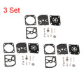 Set of 3 Carburetor Repair Kits RB-100 for STIHL HS45 FS55 FS38 BG45 ZAMA C1Q