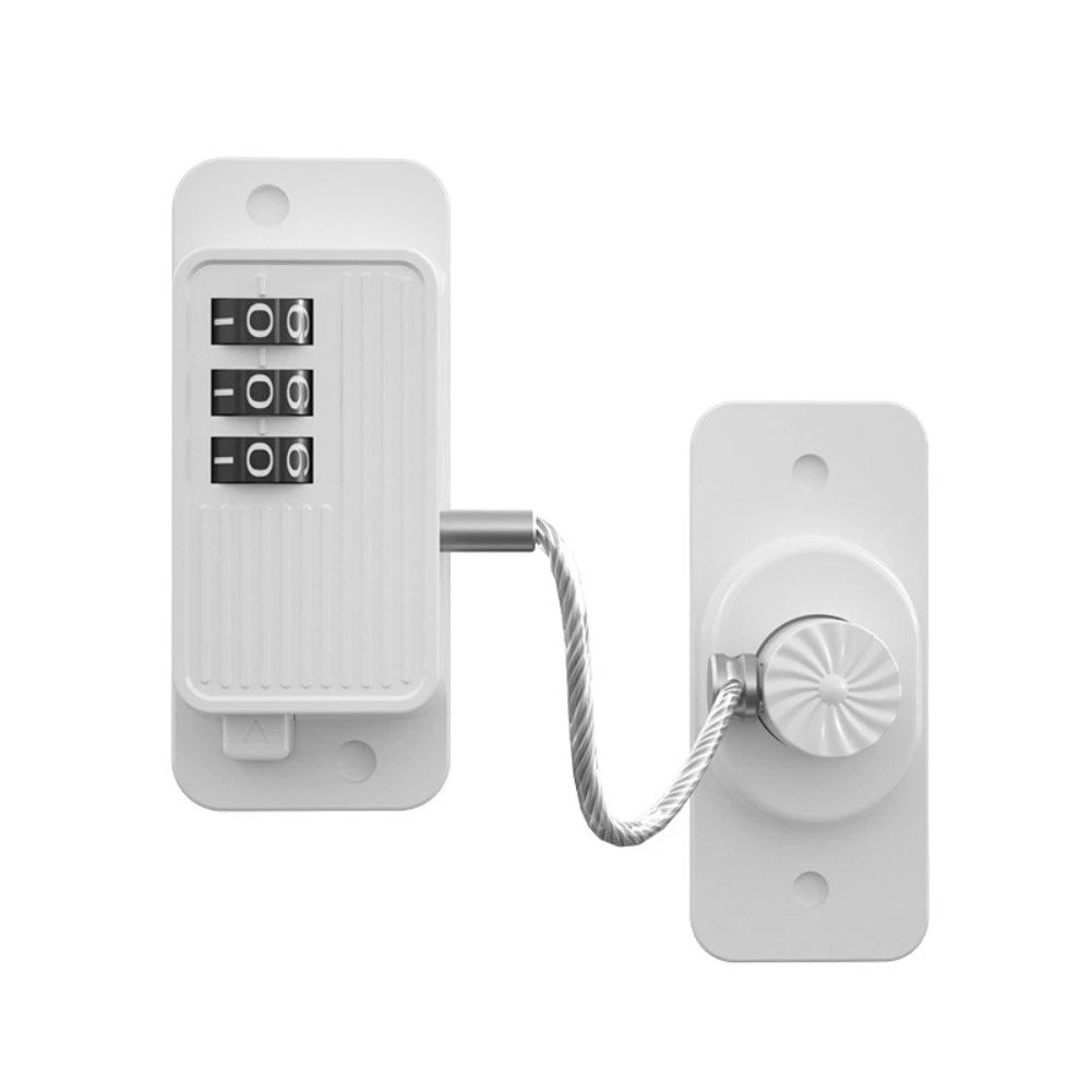 3-Digit Code Refrigerator Lock for Child Safety