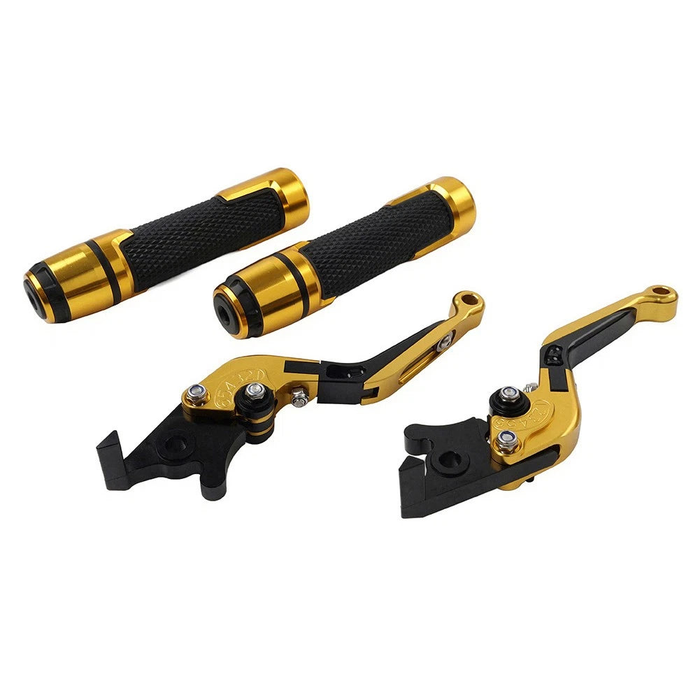 Folding Extendable Brake Clutch Levers for Suzuki DL1000 (2002–2023)