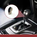 Gear Shift Knob Cover Replacement for Ford Fusion (2013–2016) Beige Black