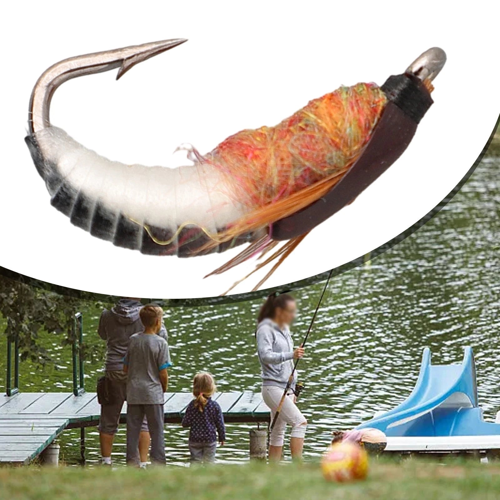 Insect Bait Lure Nymph Scud 8#/10#/12#/14#