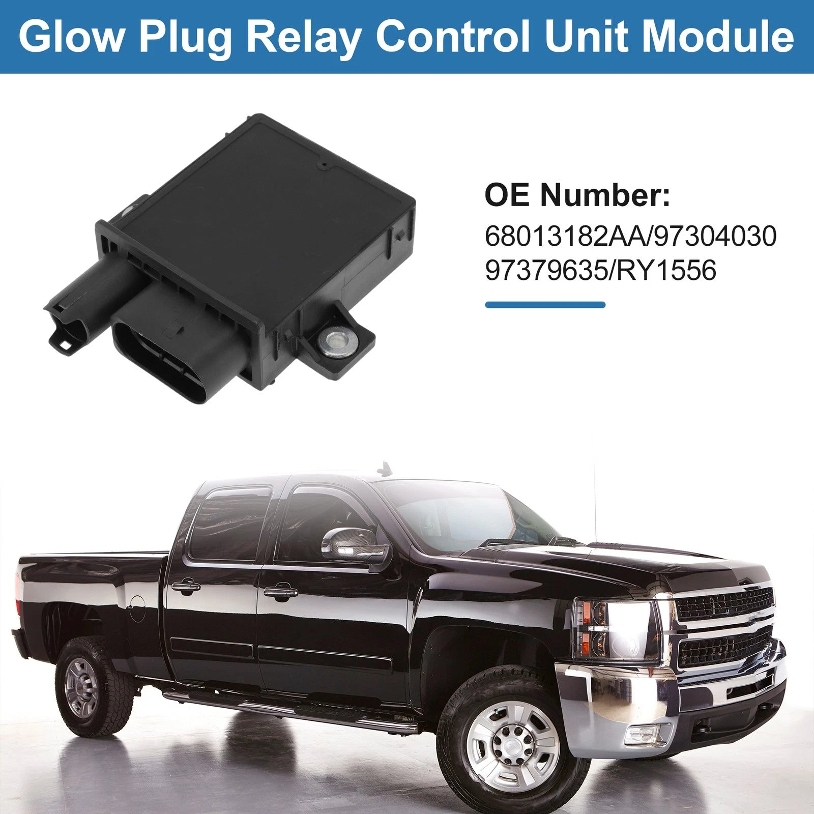 Glow Plug Relay Control Unit for GMC Sierra 3500 6.6L Diesel (2004–2005)