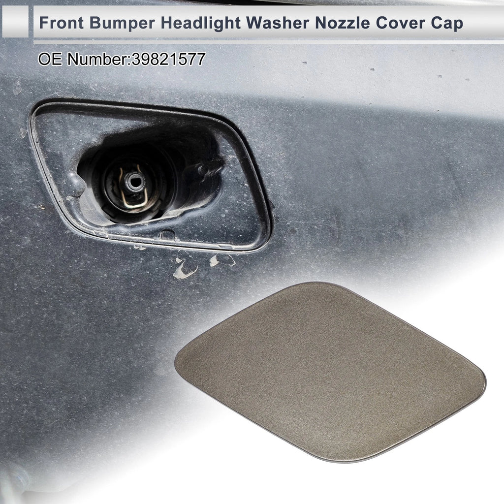 Front Left Headlight Washer Nozzle Cover Cap for Volvo (Copper Tone)