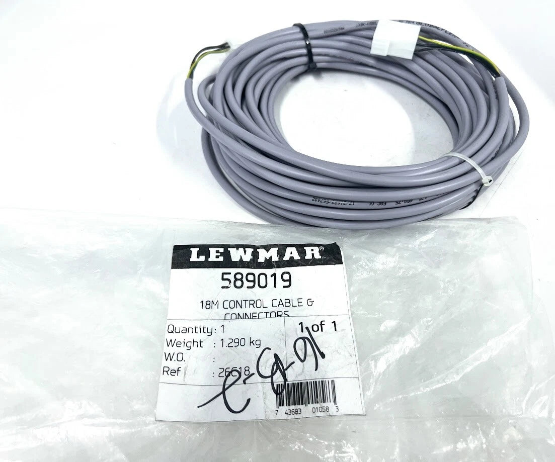 Control Cable & Connectors for Lewmar 589019 (18M)