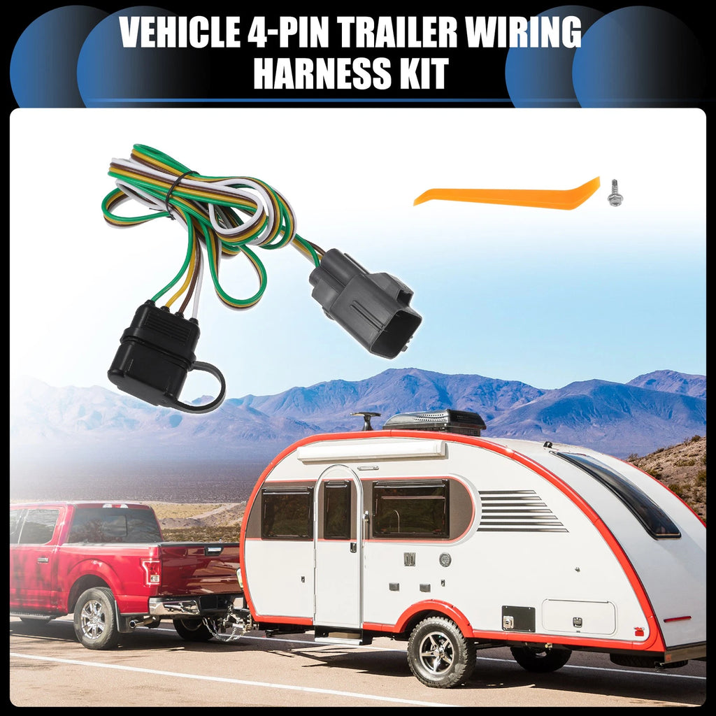 Trailer Wiring Harness Kit 4 Pin Replacement for Buick Envision (2016–2022)