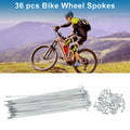 Bicycle Spokes Set 149mm Galvanized Carbon Steel for 14G Wheels