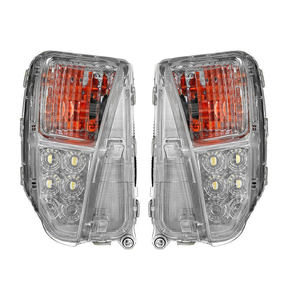 Pair LED Front fog lamp For Toyota Prius 2012 2013 2014 2015 ABS Car