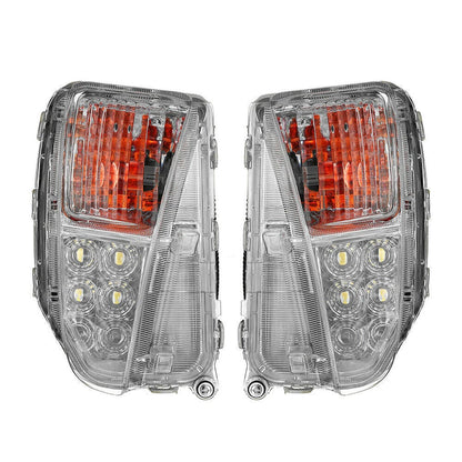 Pair LED Front fog lamp For Toyota Prius 2012 2013 2014 2015 ABS Car