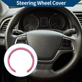 Rubber Steering Wheel Cover for Universal Fit (14.96") - Pink