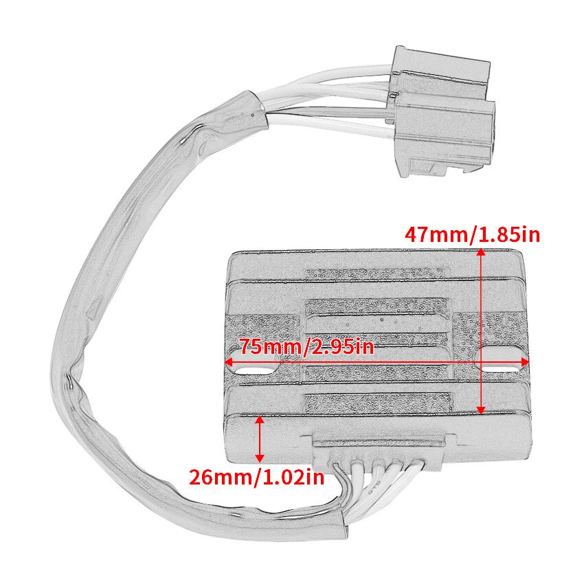 Voltage Regulator Rectifier for Suzuki GR150 GA150 (2017–2019) 32800-29J00