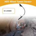 ABS Wheel Speed Sensor No. 22760049 for Cadillac SRX (2013–2016) Front