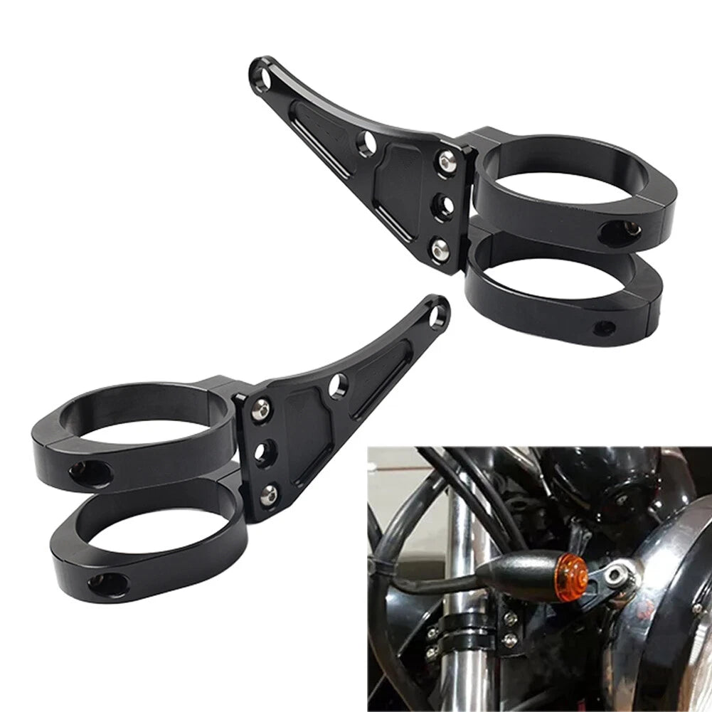 58MM Headlight Bracket Mount Clamp for Harley