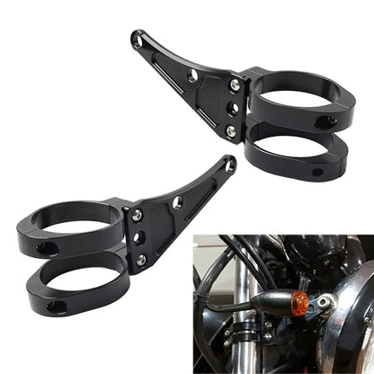 58MM Headlight Bracket Mount Clamp for Harley