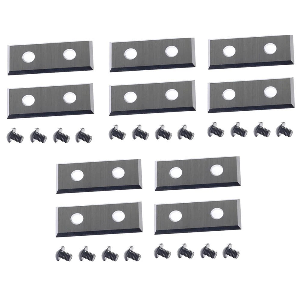 Set of 10 Cutting Inserts 30mm x 12mm x 1.5mm for Wood Tools