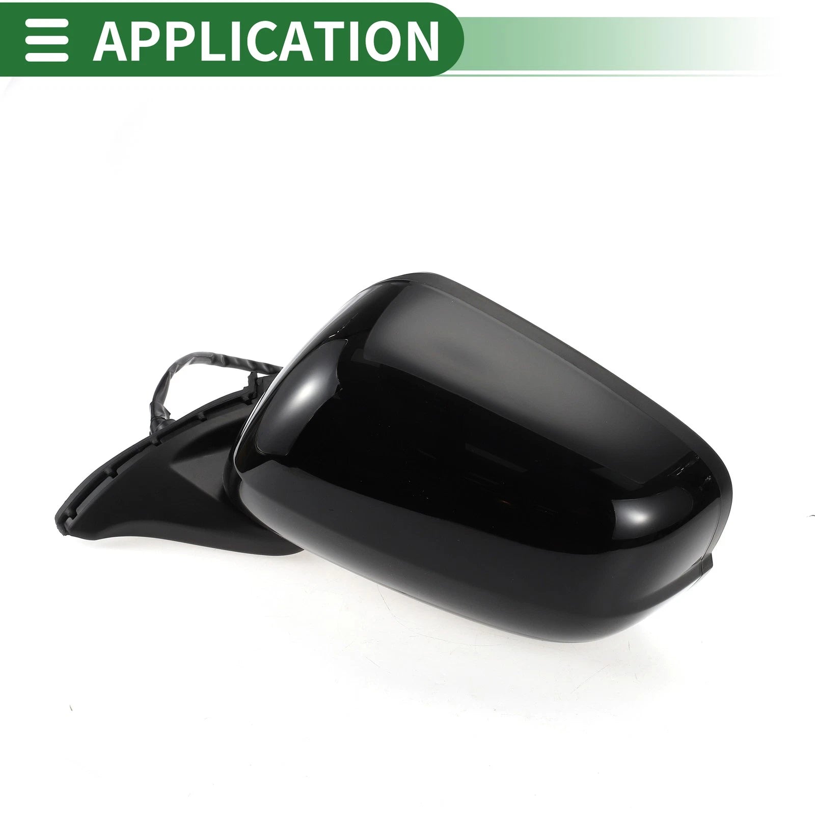 Left Side Door Mirror Replacement for Honda Fit (2009–2014) Manual Folding