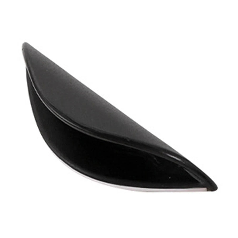 Self-adhesive Plastic Handle for Cabinet Wardrobe Sliding Door (Black)
