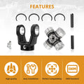 Front Prop Shaft Yoke & U-Joint for Polaris Sportsman 300 335 400 450 500 550 570 (2000–2023)