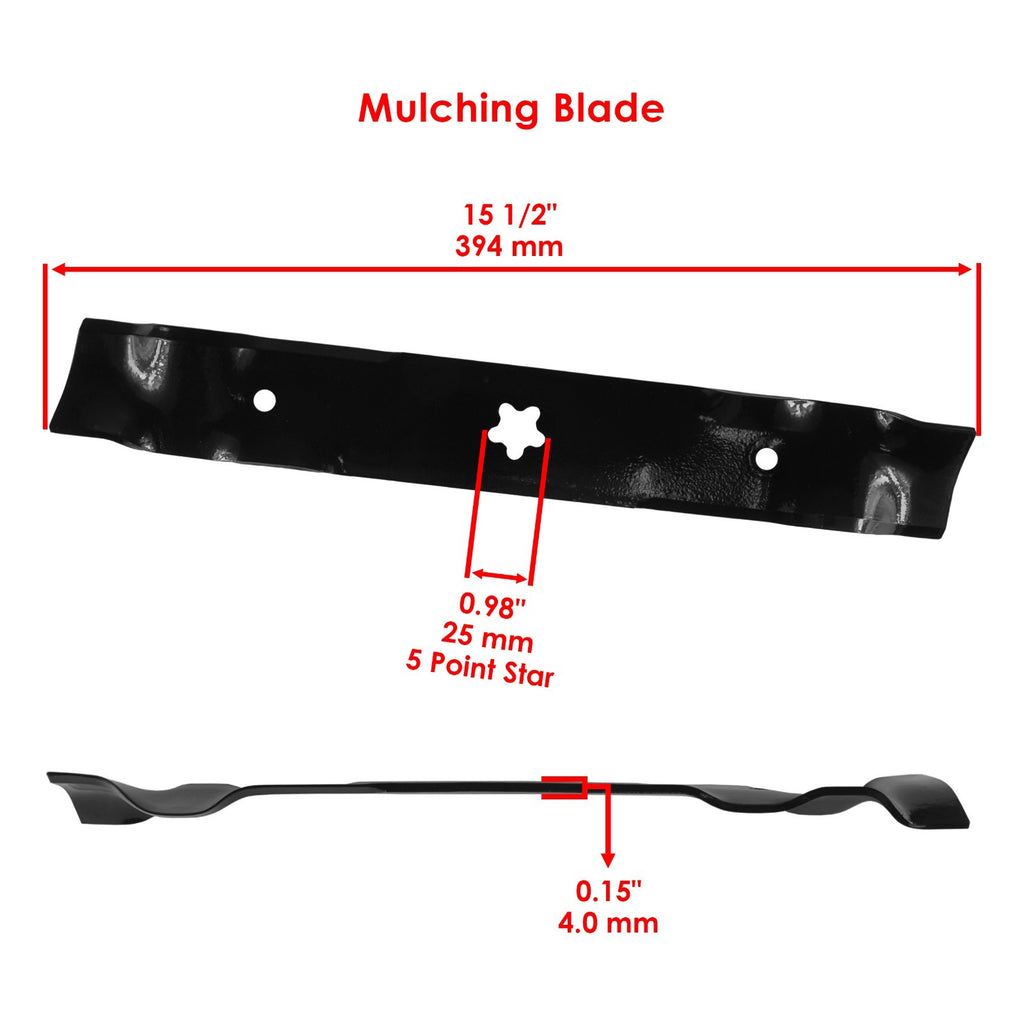 Mower Deck Blade Replacement for Husqvarna Electrolux Ayp Oregon (1995–2007)
