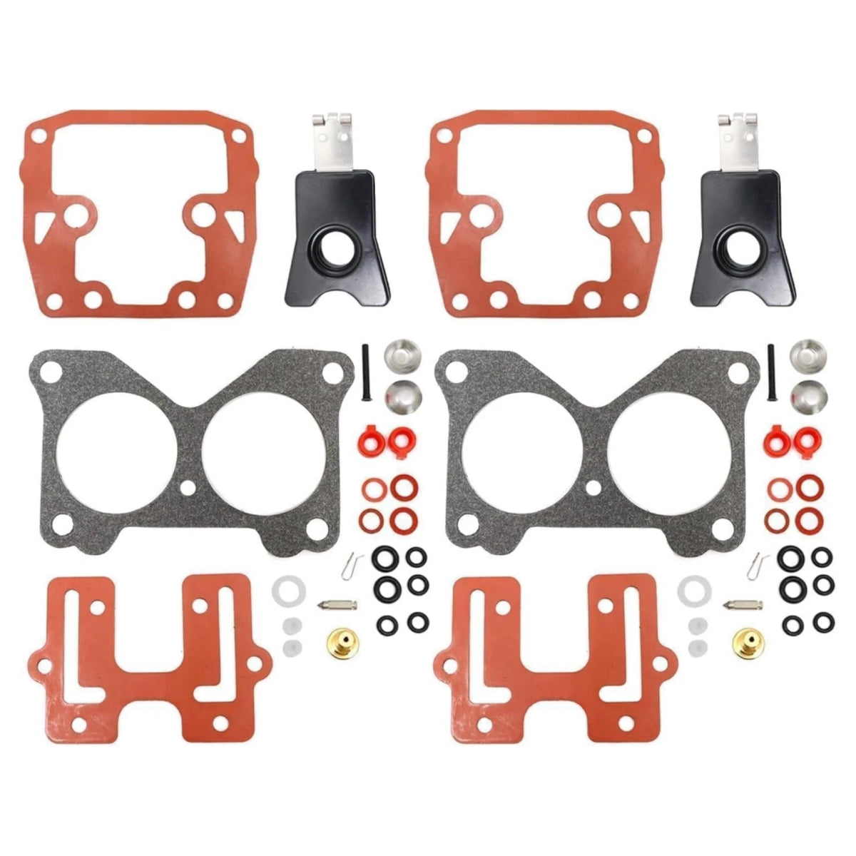 2Pcs Carb Rebuild Kit for Johnson Evinrude V4 (1985–1995) 435443