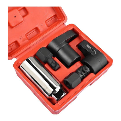 5pc Oxygen Sensor Socket Wrench Set 22mm for Vehicle Maintenance