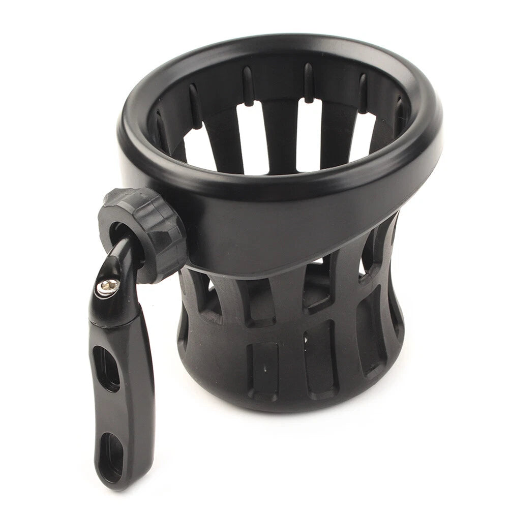 Cup Holder with Mesh Basket for Harley Motorcycle (Universal Fit)