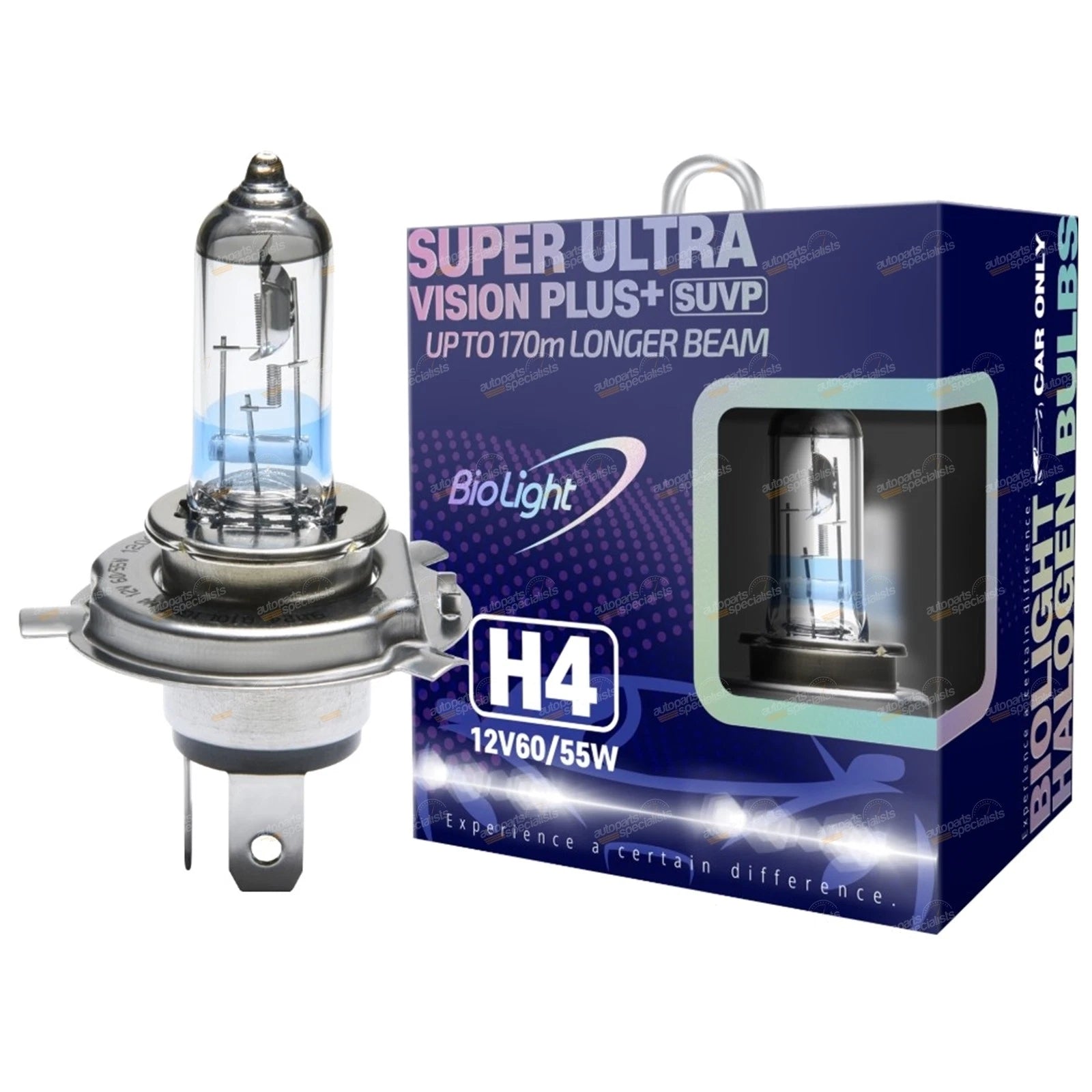 Headlight Conversion Kit H4 for Suzuki Mighty Boy (1983–1988)