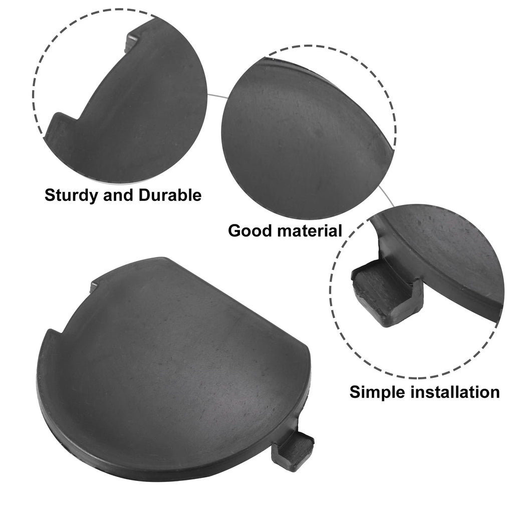 Rear Bumper Tow Eye Hook Cover Cap 3PCS for Mazda 3 (2014–2016)