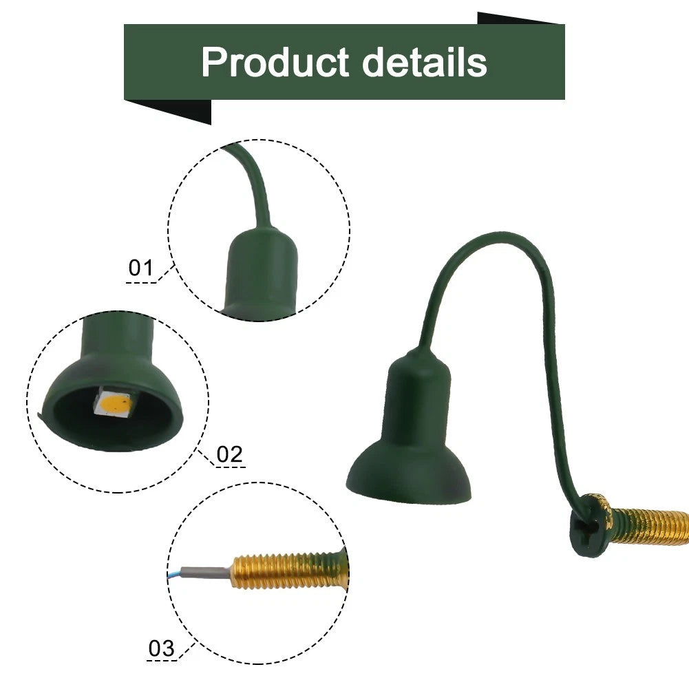 Street Wall Light Lamp Post Assembly for Model Railroads (LED)