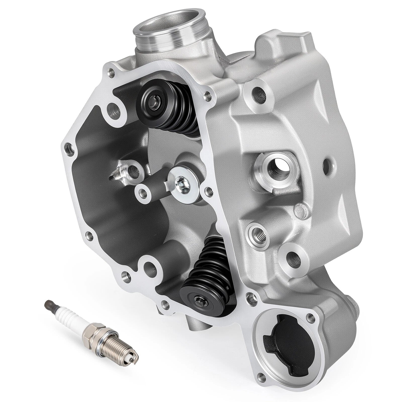 Cylinder Head w/Spark Plug for Honda Foreman TRX500, Rancher TRX420 (2005–2023)