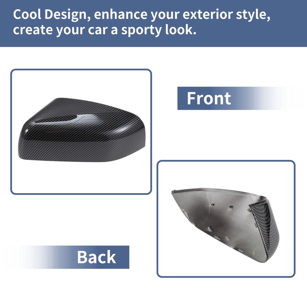Mirror Cover Cap Set for Land Rover LR2 (2011) - Left Right Replacement