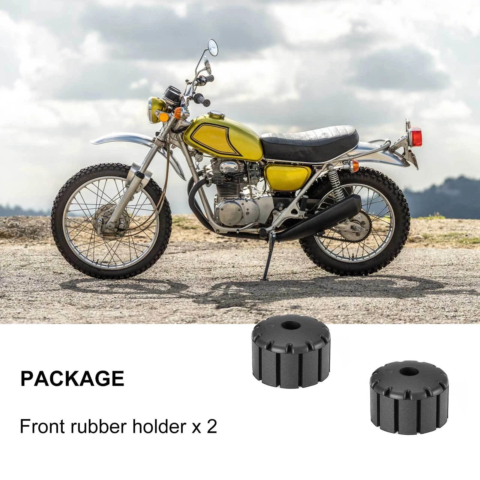 Fuel Tank Rubber Mount Cushions for Honda CL350 CL360 CM250C CX500 (1968–1982)