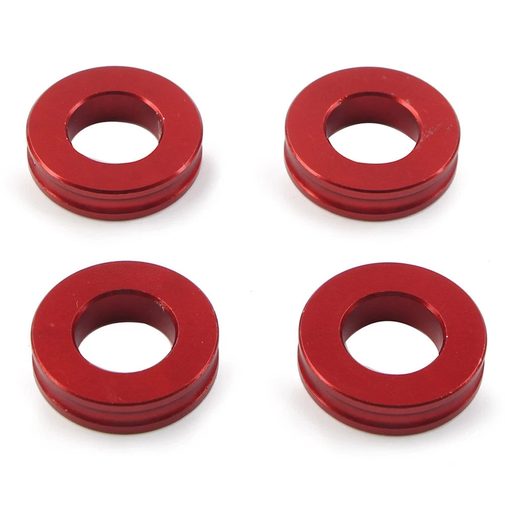 4X CNC Brake Caliper Spacer Kit for Ducati Panigale V4/R/S (2018–2021) Red