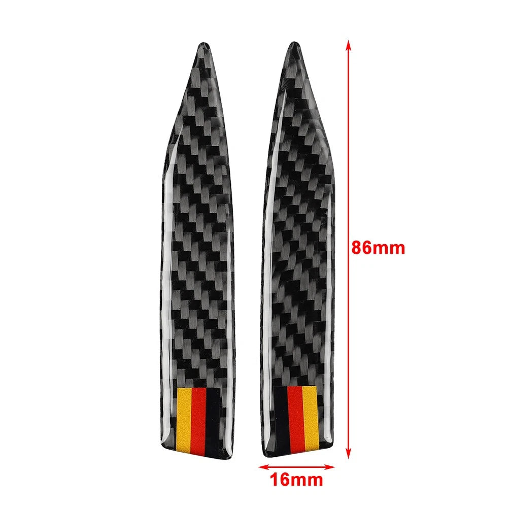 2X Anti-Collision Rearview Side Mirror Protector Trim - Universal Fit