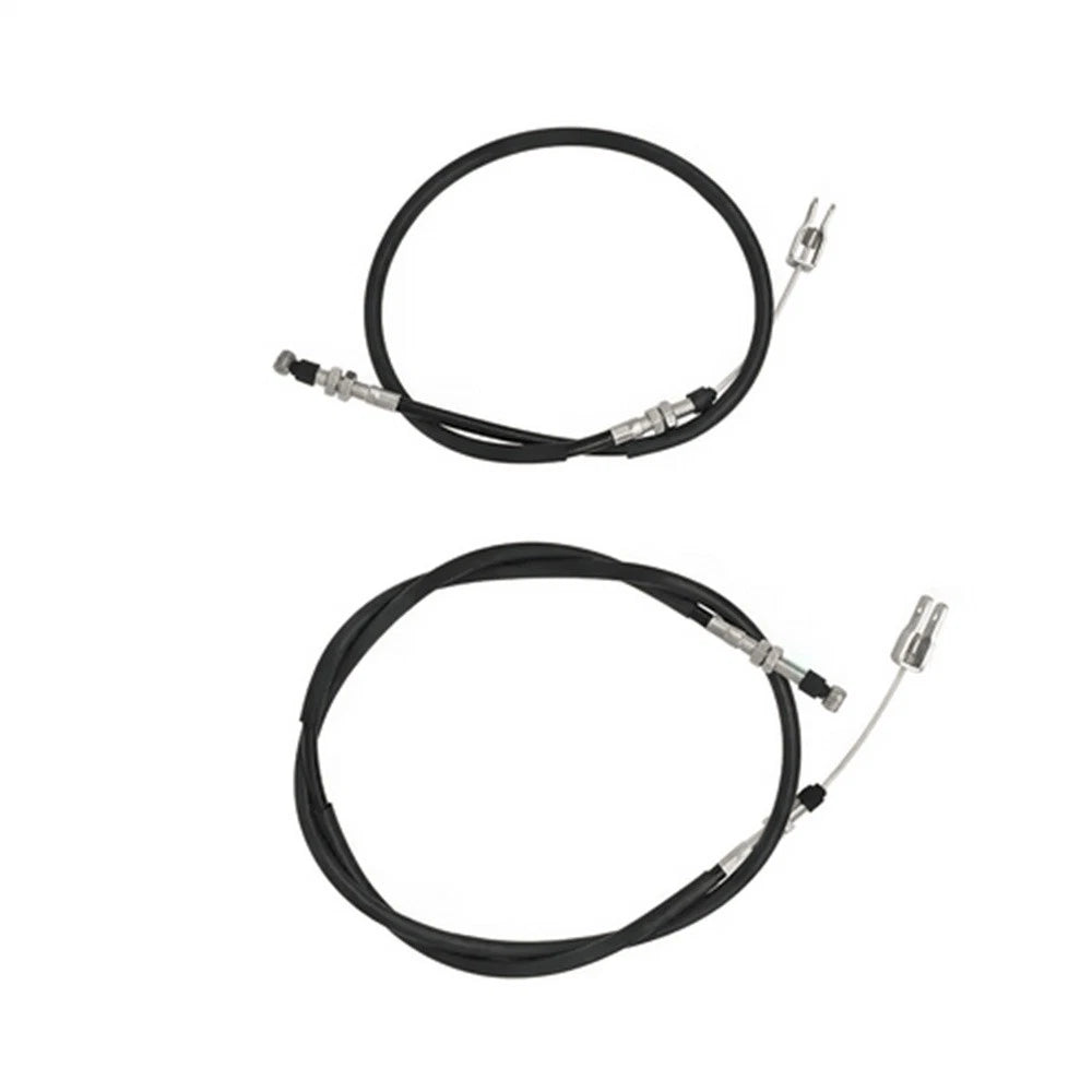 Set of 2 Rear Brake Cable Parking Cables for Kawasaki Mule 4010 3020 2500
