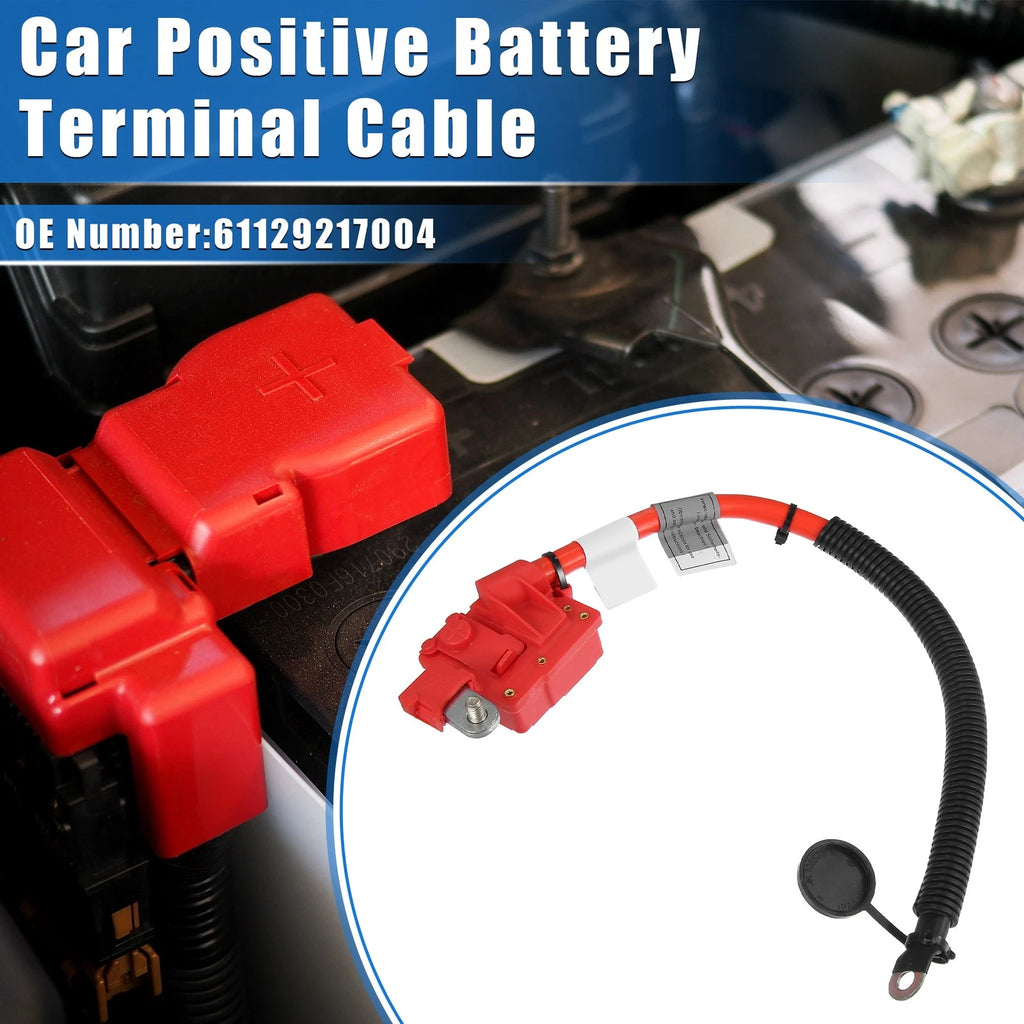 Positive Battery Terminal Cable Replacement for BMW X5 E70 X6 E71 (2007–2013)
