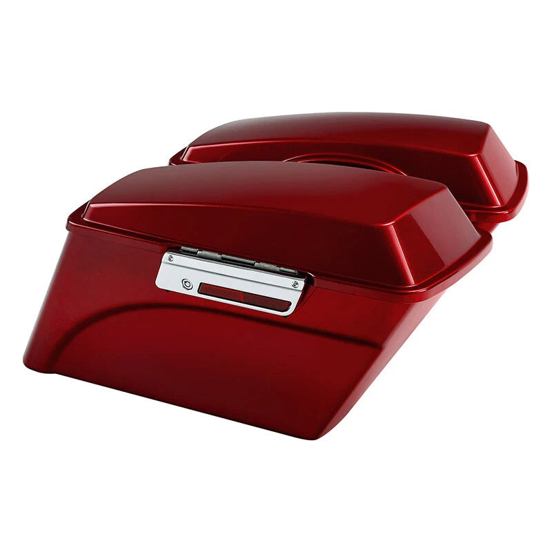 Chrome Saddlebag Conversion Bracket for Harley Softail (1986–2013)