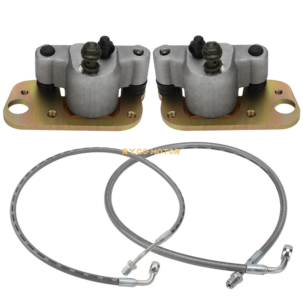 Front Brake Calipers & Hose Lines for Polaris Scrambler 500 (2005–2009)