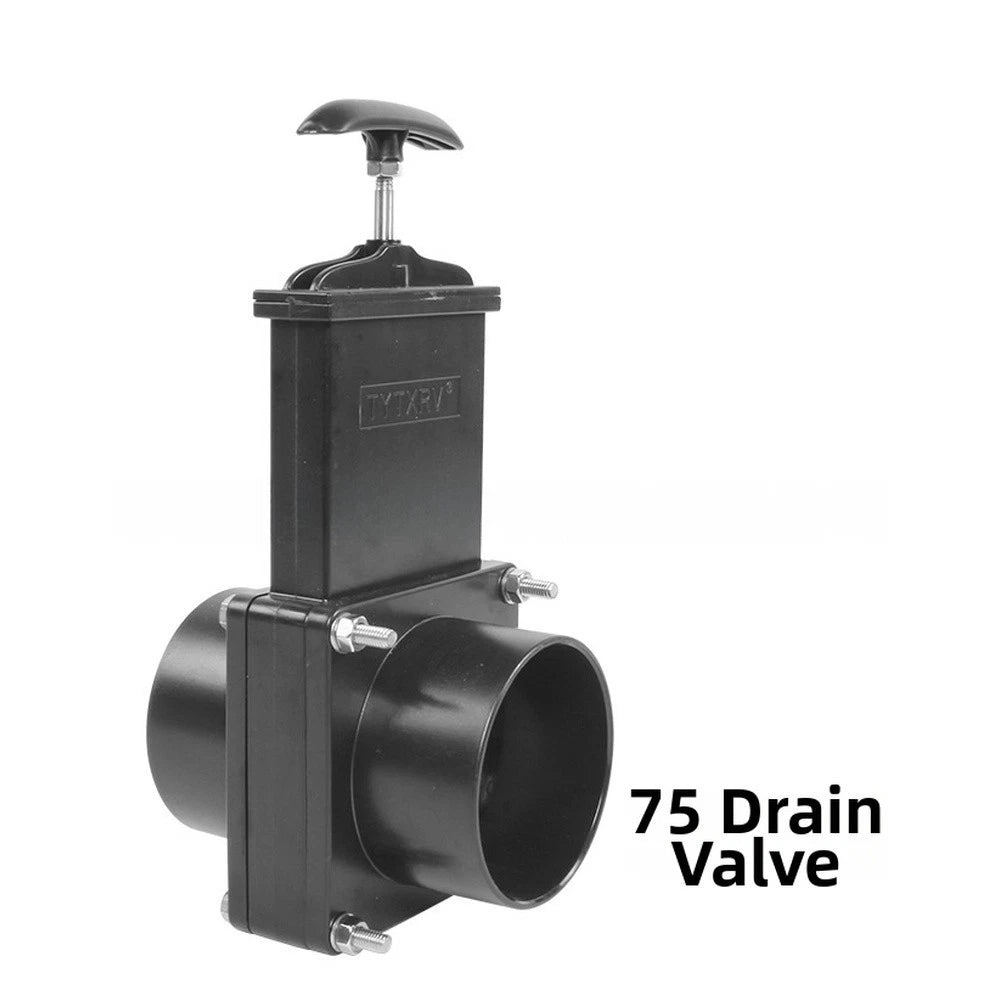 Drain Valve for Motorhome Trailer (50mm, 63mm, 75mm)