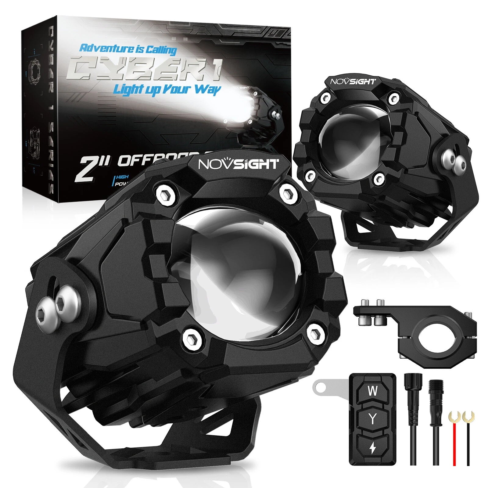 2X LED Pod Lights for NOVSIGHT